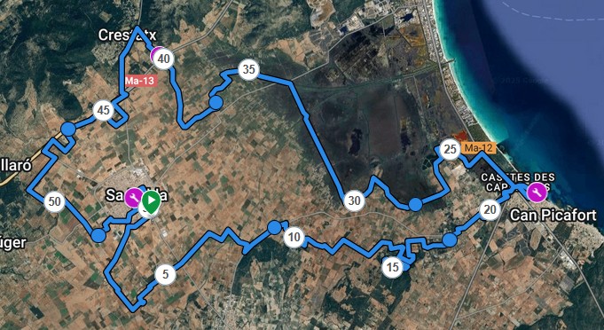 Albufera - 55 kms