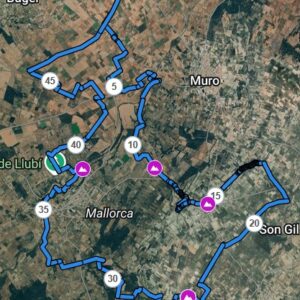 Heavy gravel, rocky roads - 51 kms