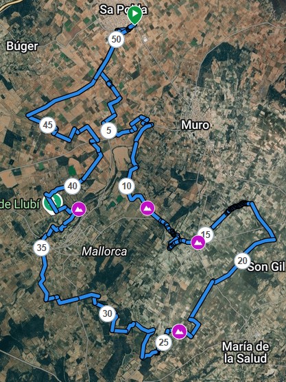 Heavy gravel, rocky roads - 51 kms